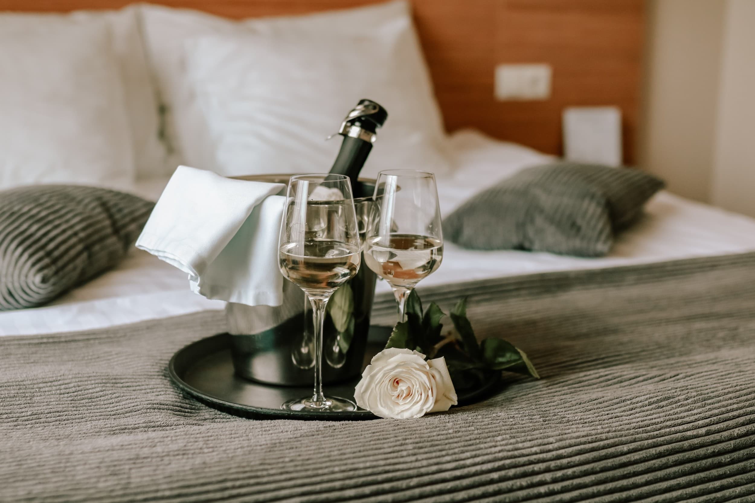 Романтический отдых с вином и сладостями – Hotel Sigulda