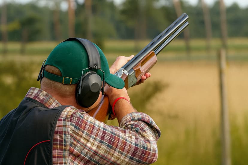 Šaušana pa māla šķīvīšiem – mednieku izklaide Ropažos