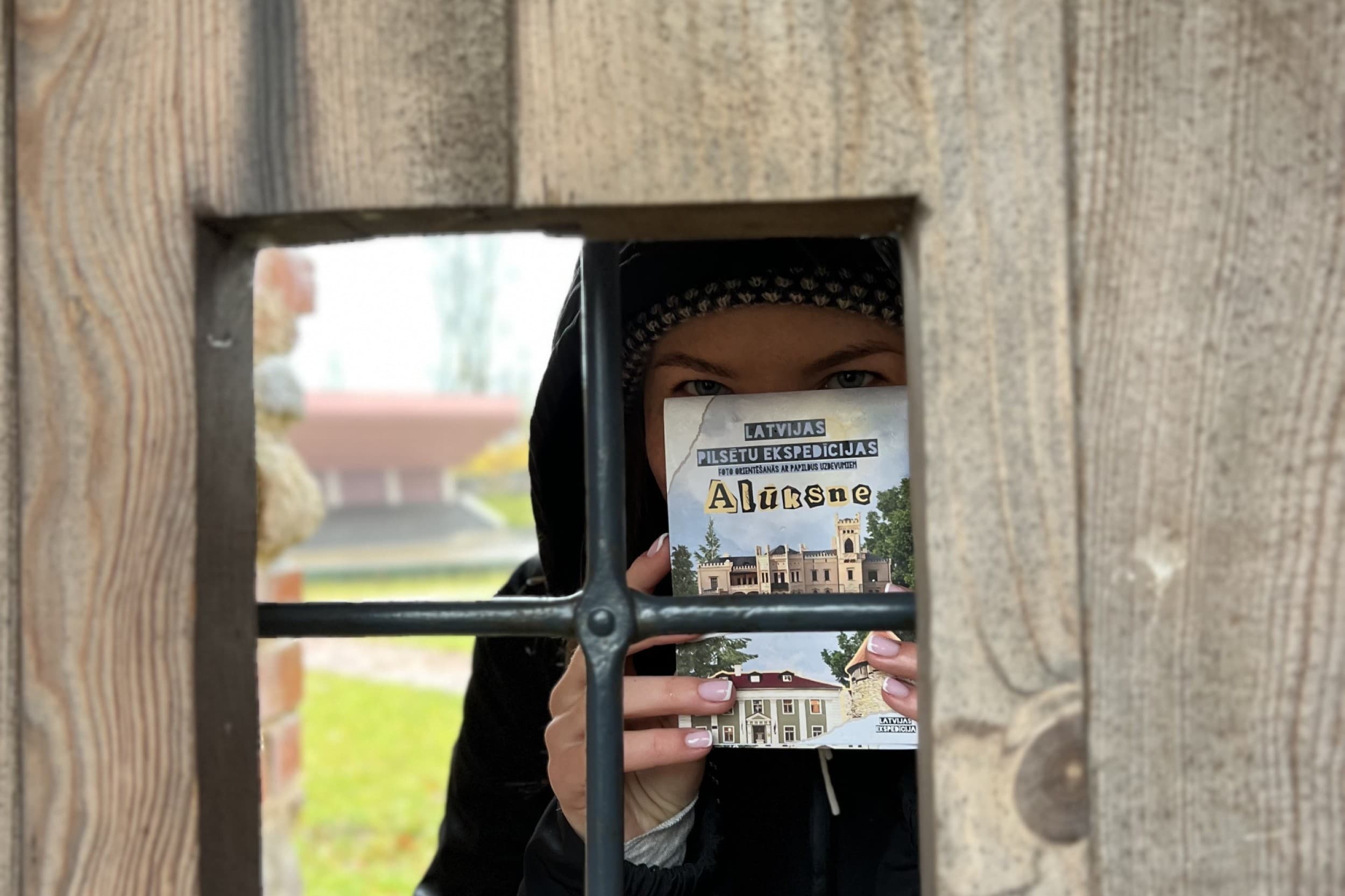 Игра с фото ориентированием – экспедиция по Алуксне