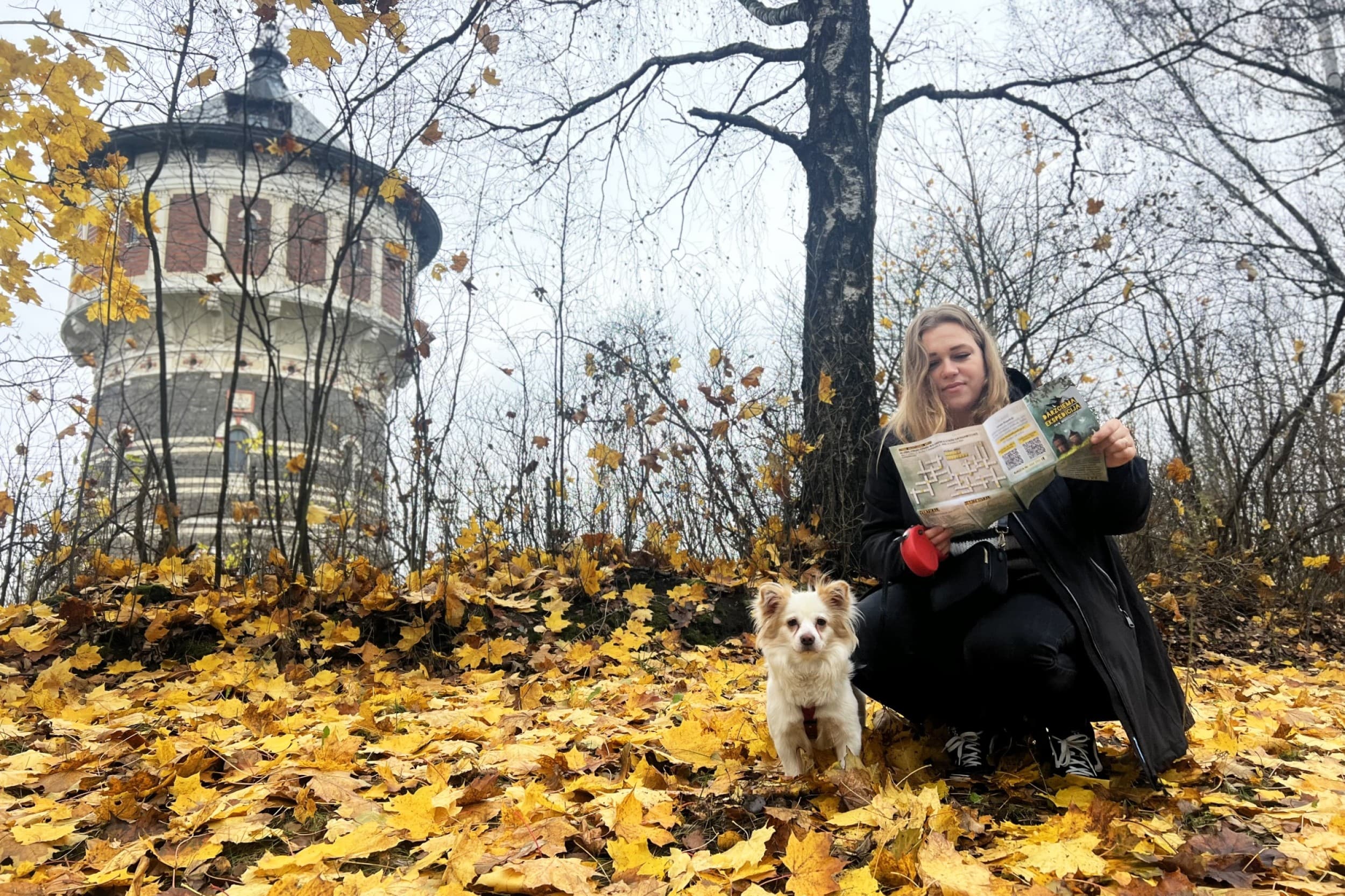 Игра с фото ориентированием - экспедиция Дарзциемс