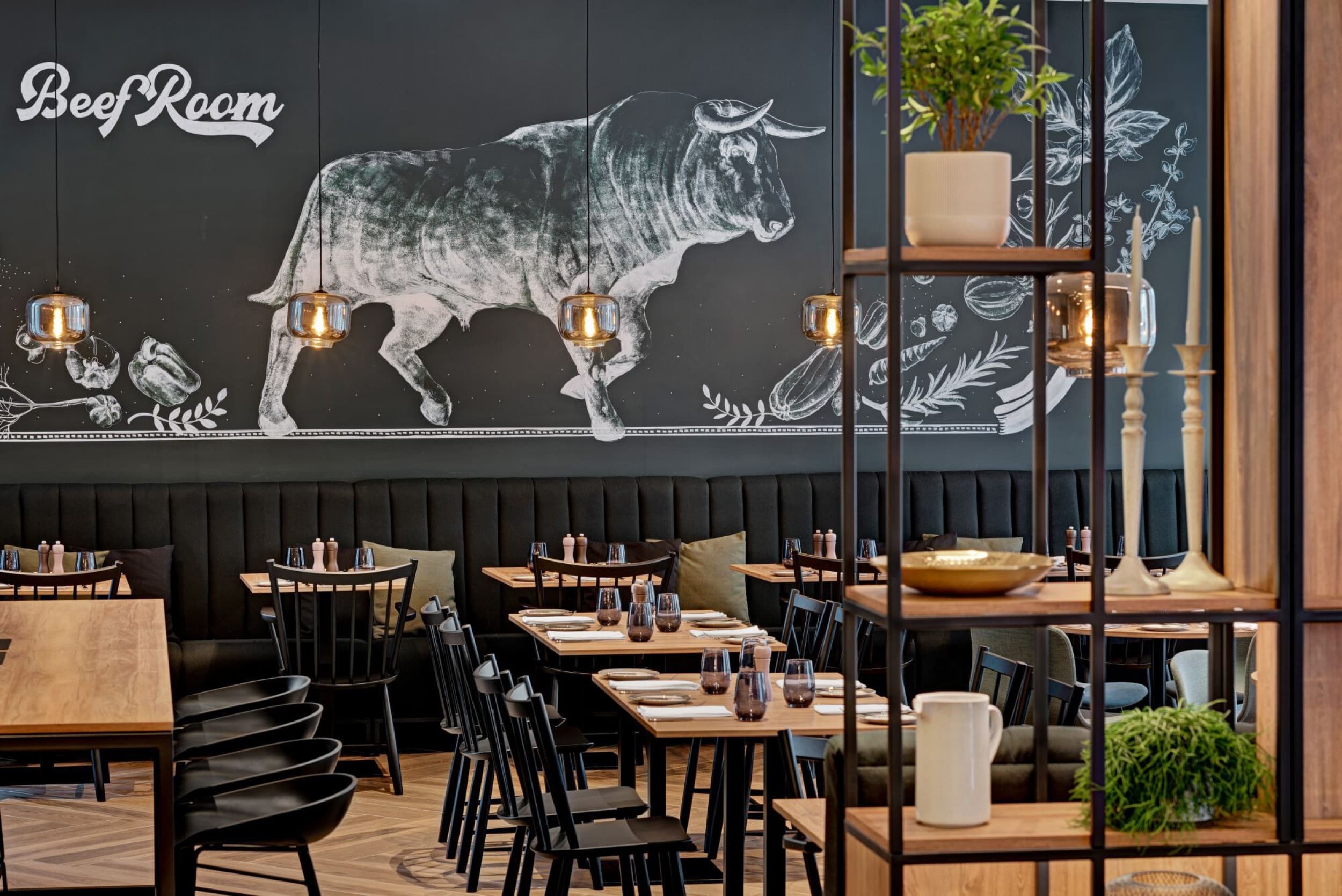 7 kārtu vakariņas ar vīnu restorānā Beef Room – 2 personām | Davanu Serviss