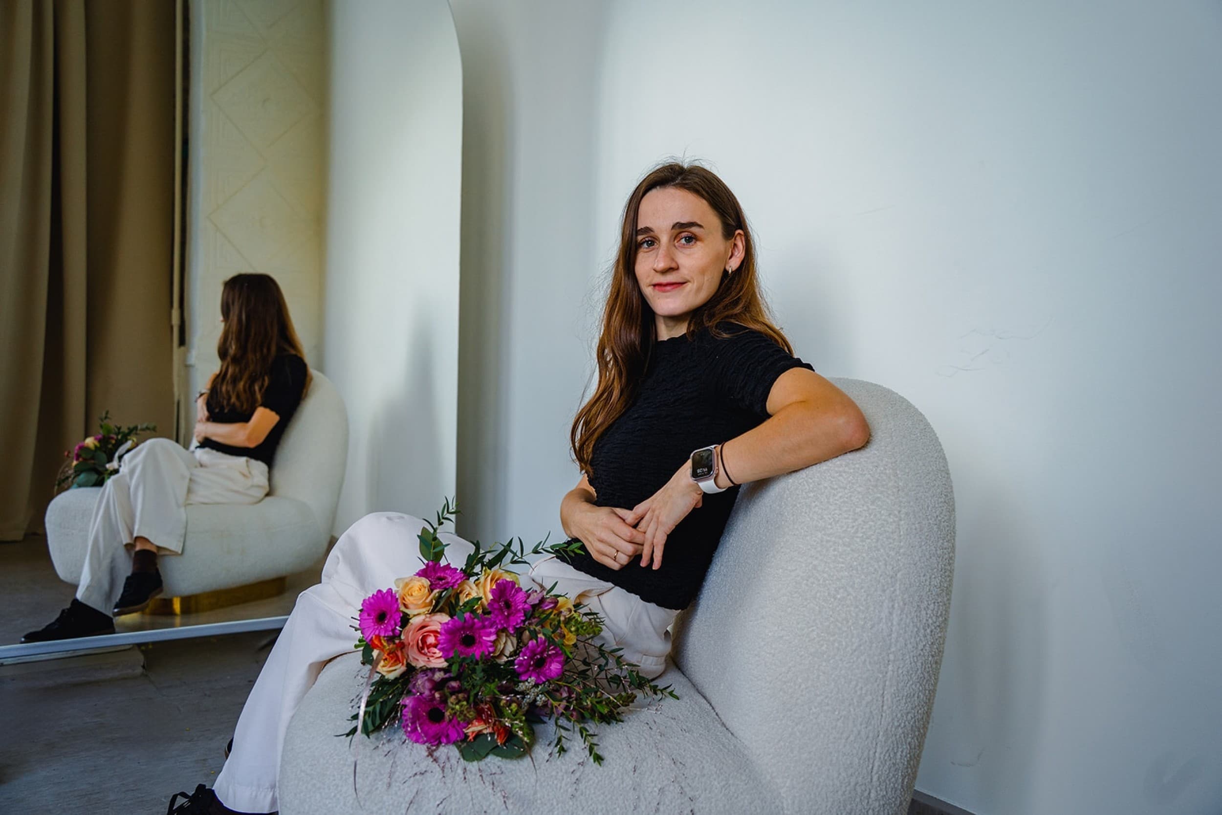 Flowers x bubbles – ziedu meistarklase Lemont studio Rīgā
