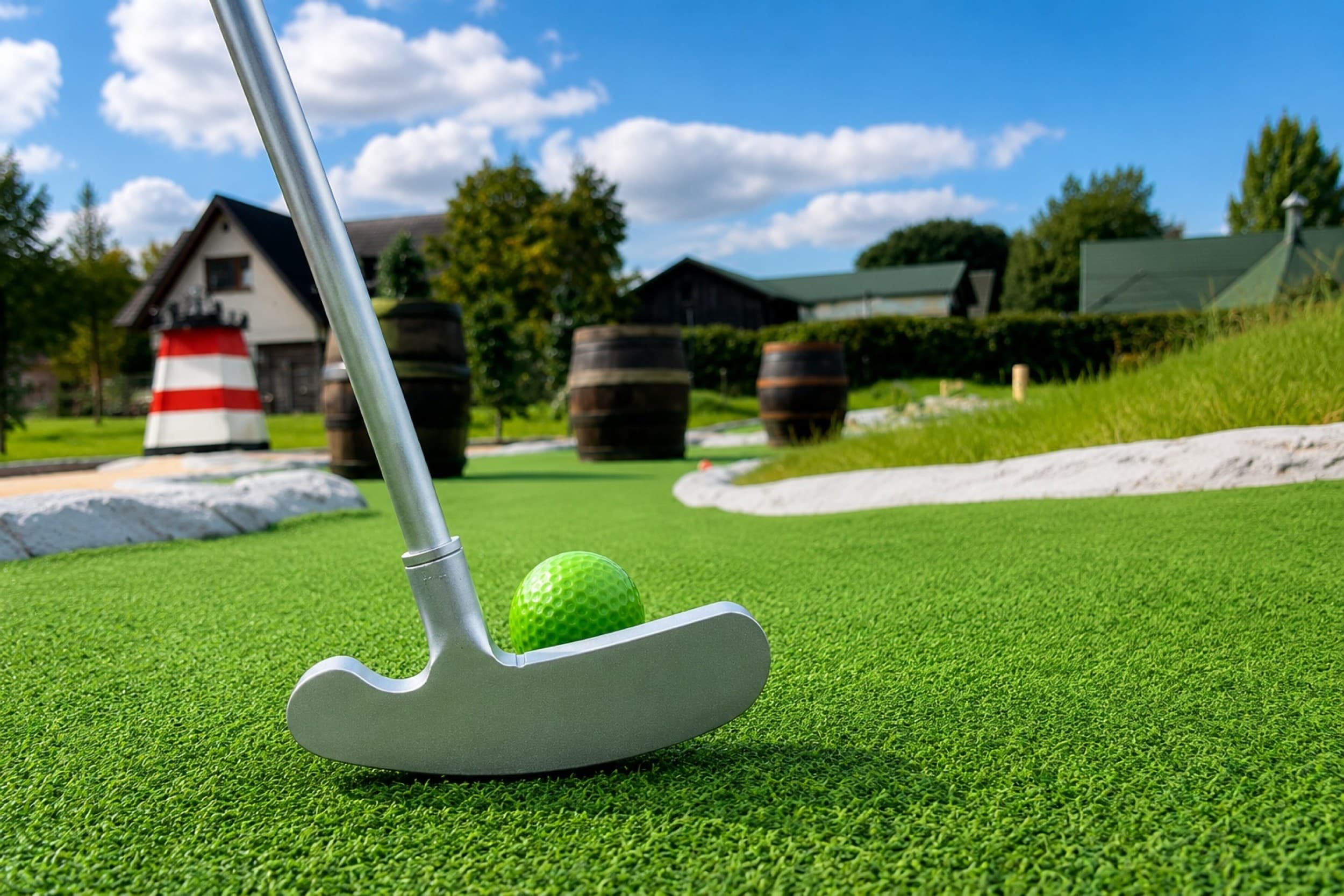 Мини-гольф Āres: увлекательная игра для сениора | Davanu Serviss