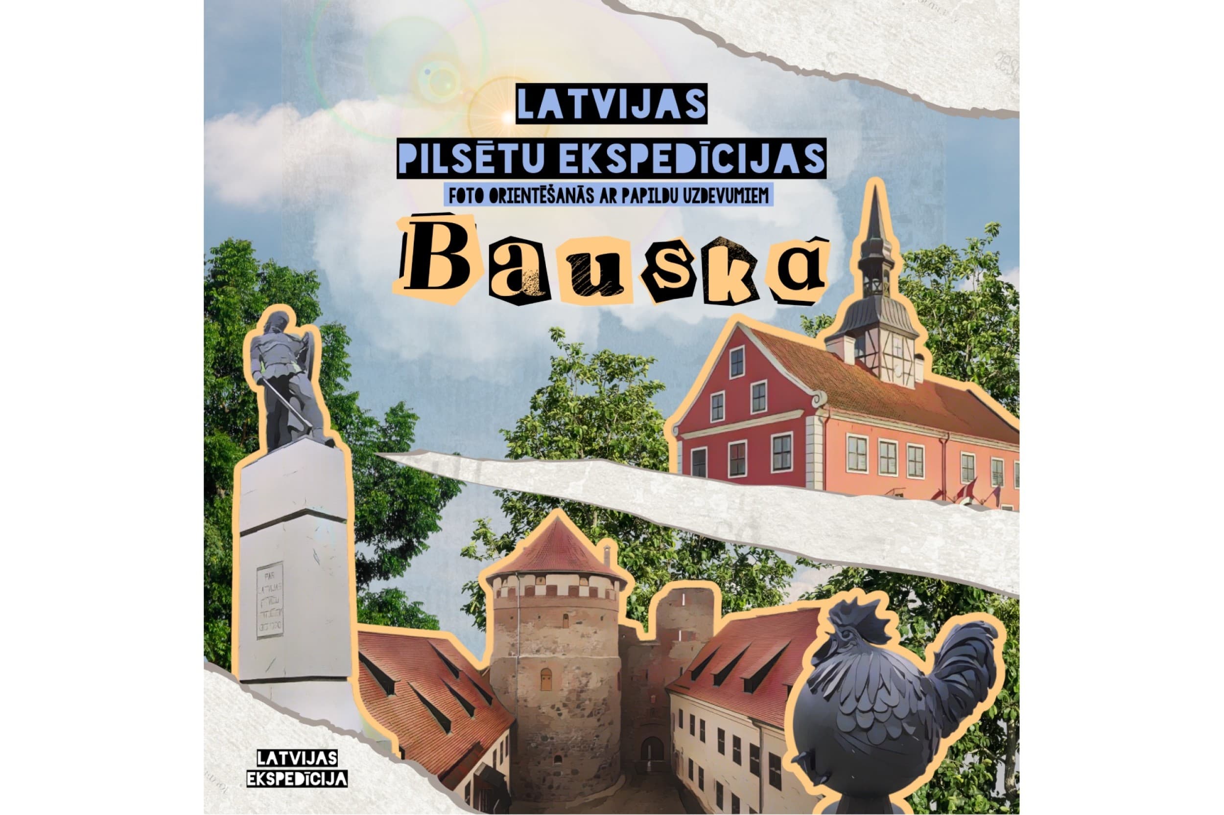Foto orientēšanās spēle – Bauskas ekspedīcija