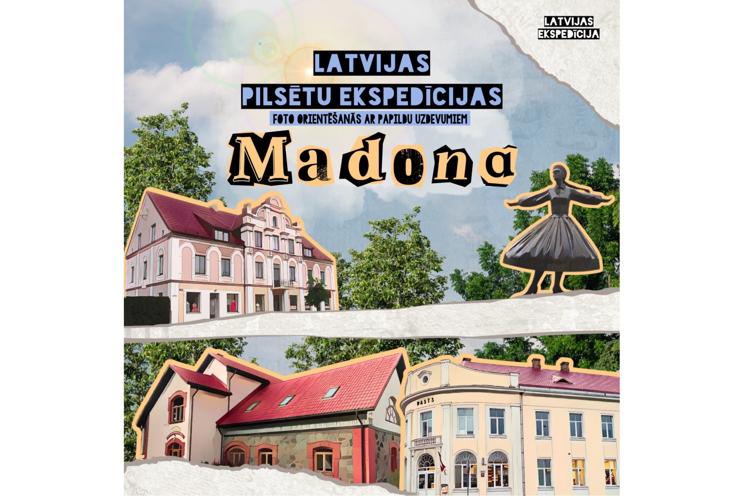 Foto orientēšanās spēle – Madonas ekspedīcija