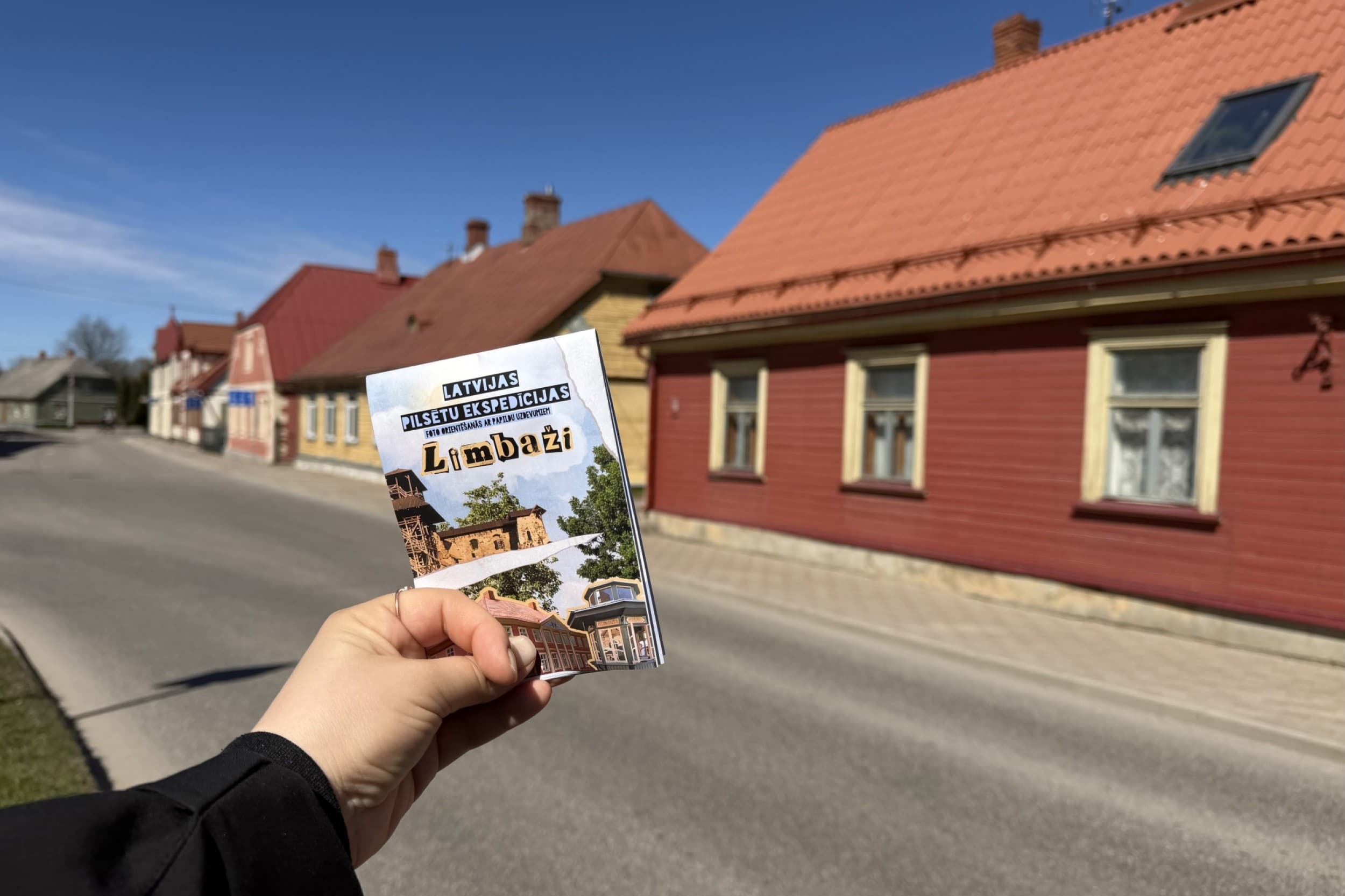 Игра с фото ориентированием – экспедиция по Лимбажи