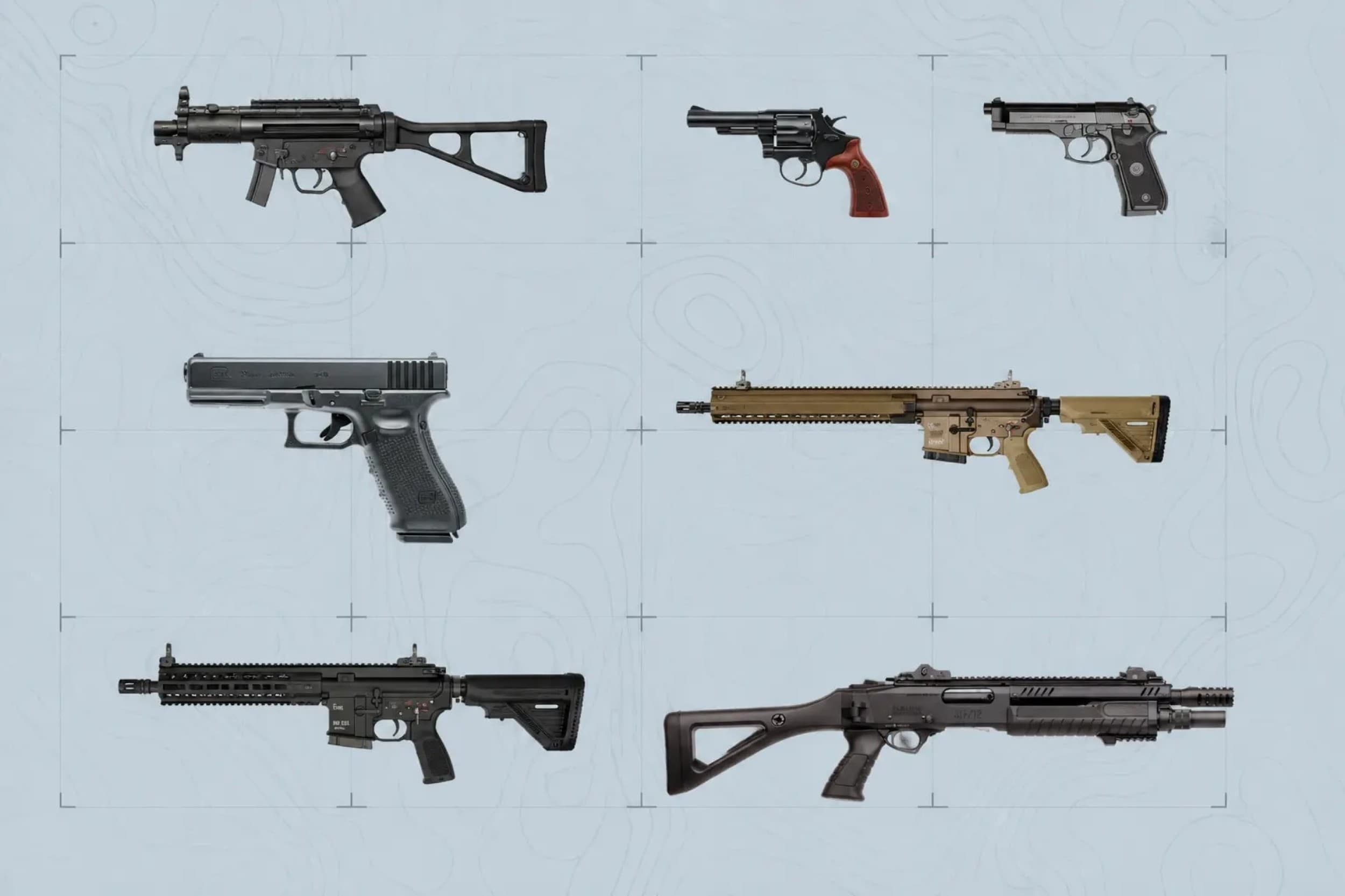 Šaušanas piedzīvojums PREMIUM ALPHA: 7 ieroči, 39 šāvieni
