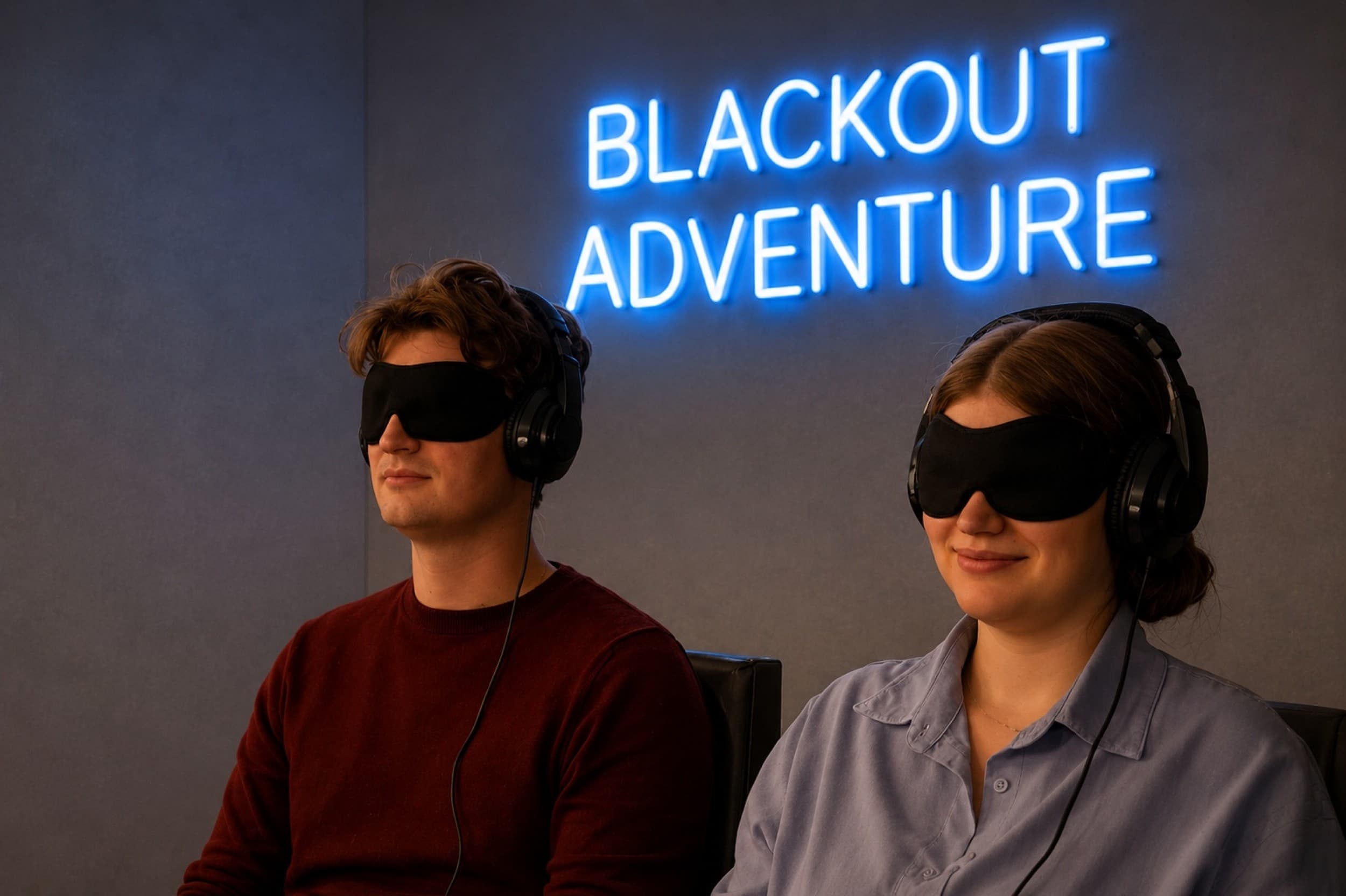 Spēle Mafija tumsā no Blackout Adventure Rīgā