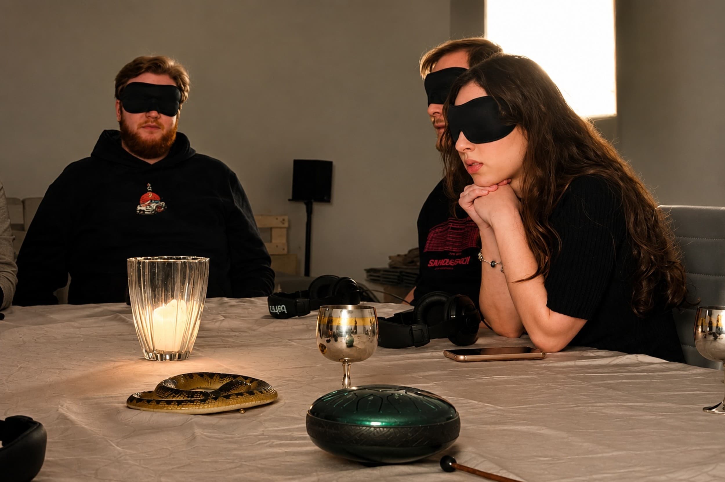 Spēle Mafija tumsā no Blackout Adventure Rīgā