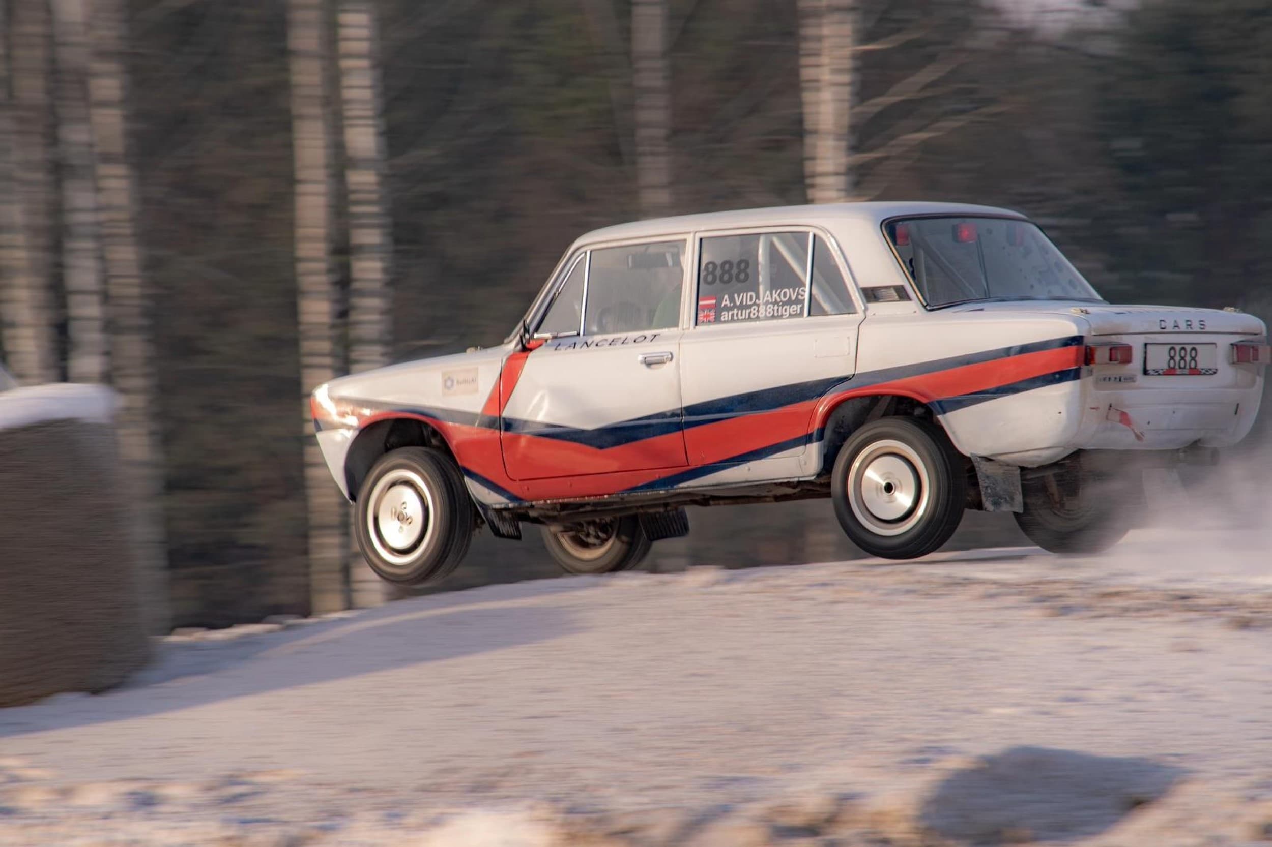 Pilnā Rallija Žiguļi pieredze (pasažieris un pilots) 1 pers.