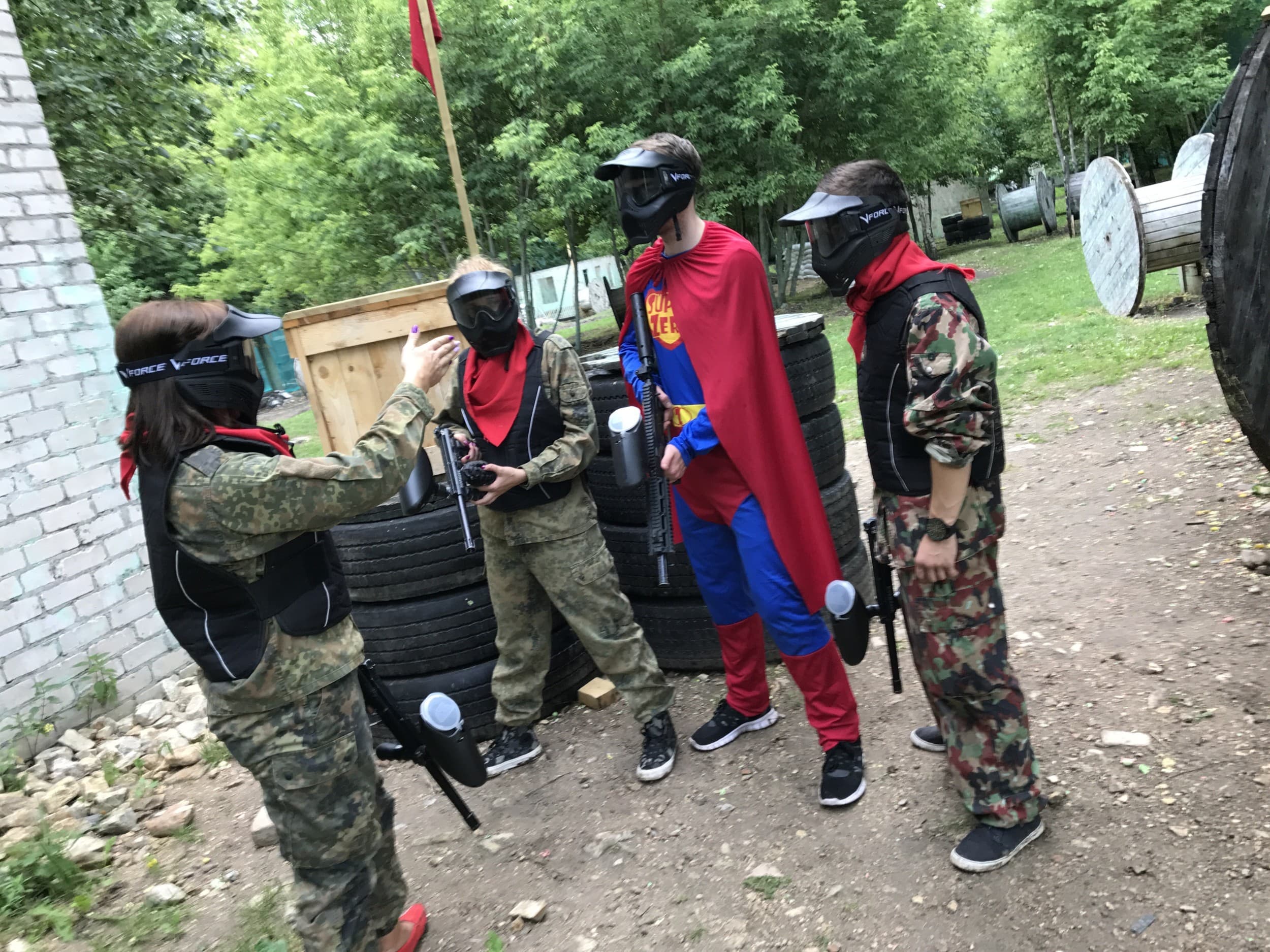Пейнтбол на улице от GUNSnLASERS (1 перс., 3ч, Межапарк)