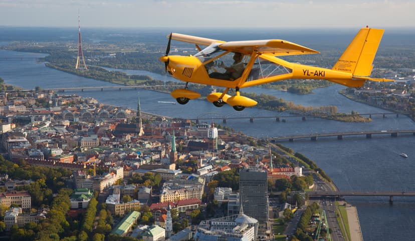 Полет на самолете А-22 над Ригой (1 перс., 20 мин)