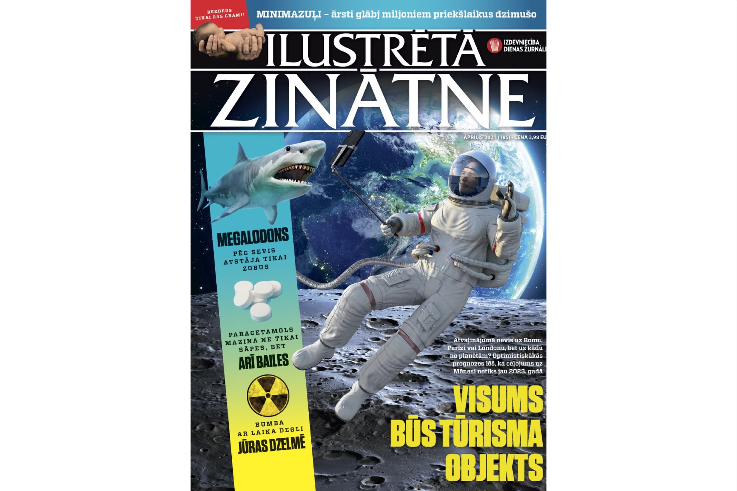 Dāvanu karte žurnāla ILUSTRĒTĀ ZINĀTNE abonementam (12 mēn.)