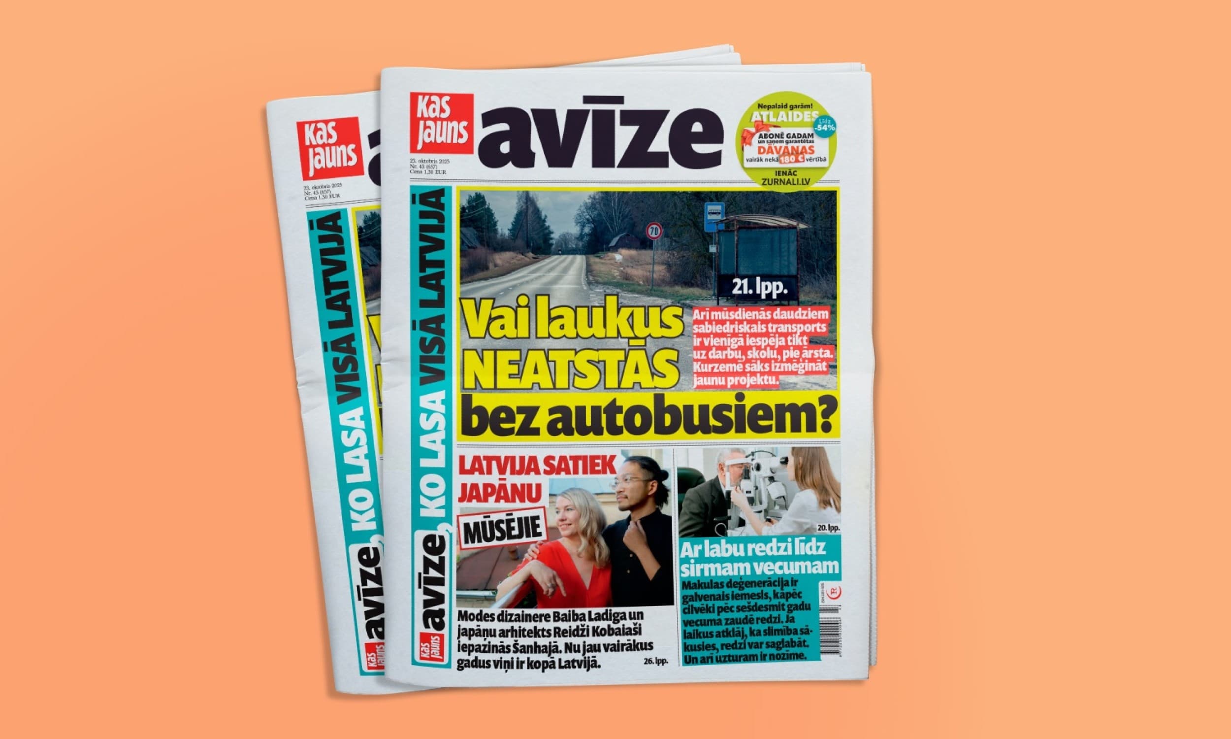 Avīzes Kas Jauns abonements (6 mēn.) | Davanu Serviss