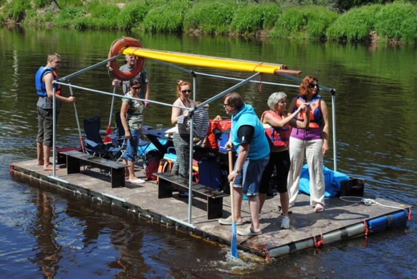 Brauciens ar „Tusiņu plostu” - 2 dienu brauciens