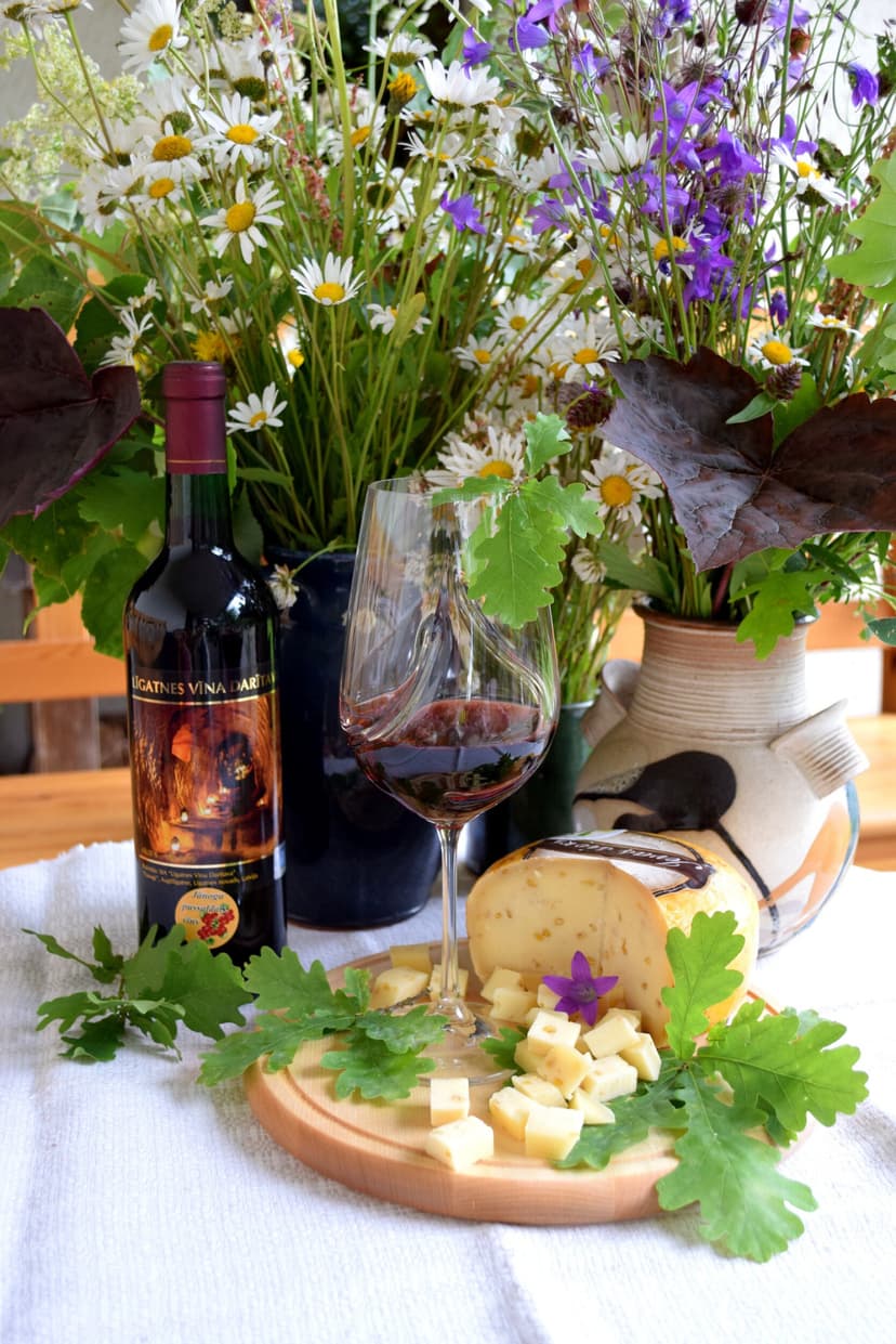 Vīna degustācija - ģimenes apmeklējums