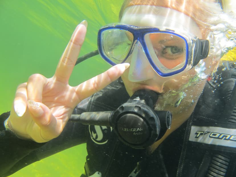 Niršanas piedzīvojums Plateliai ezerā un zemūdens fotosesija