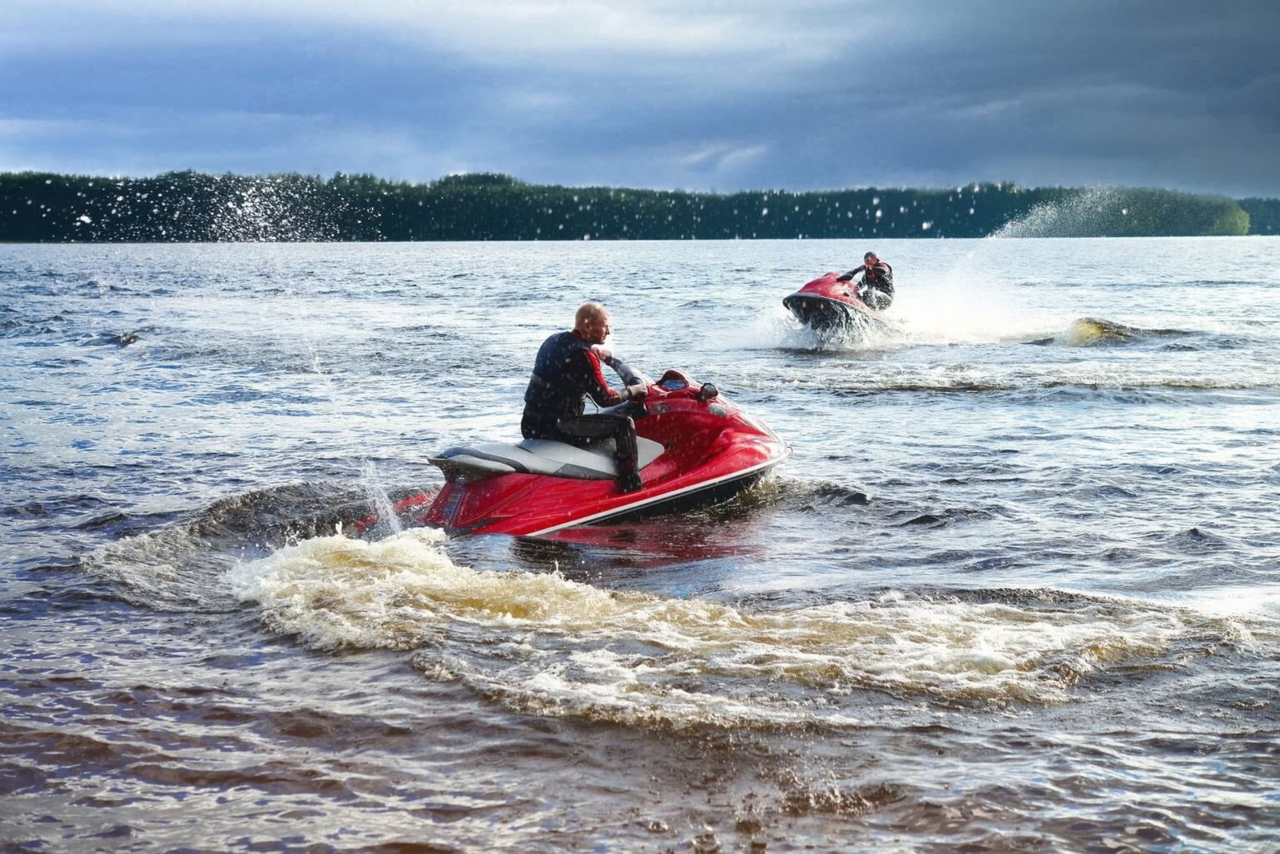 Viļņu piedzīvojums ar ūdens motociklu – 50 min., 1-2 pers. | Davanu Serviss