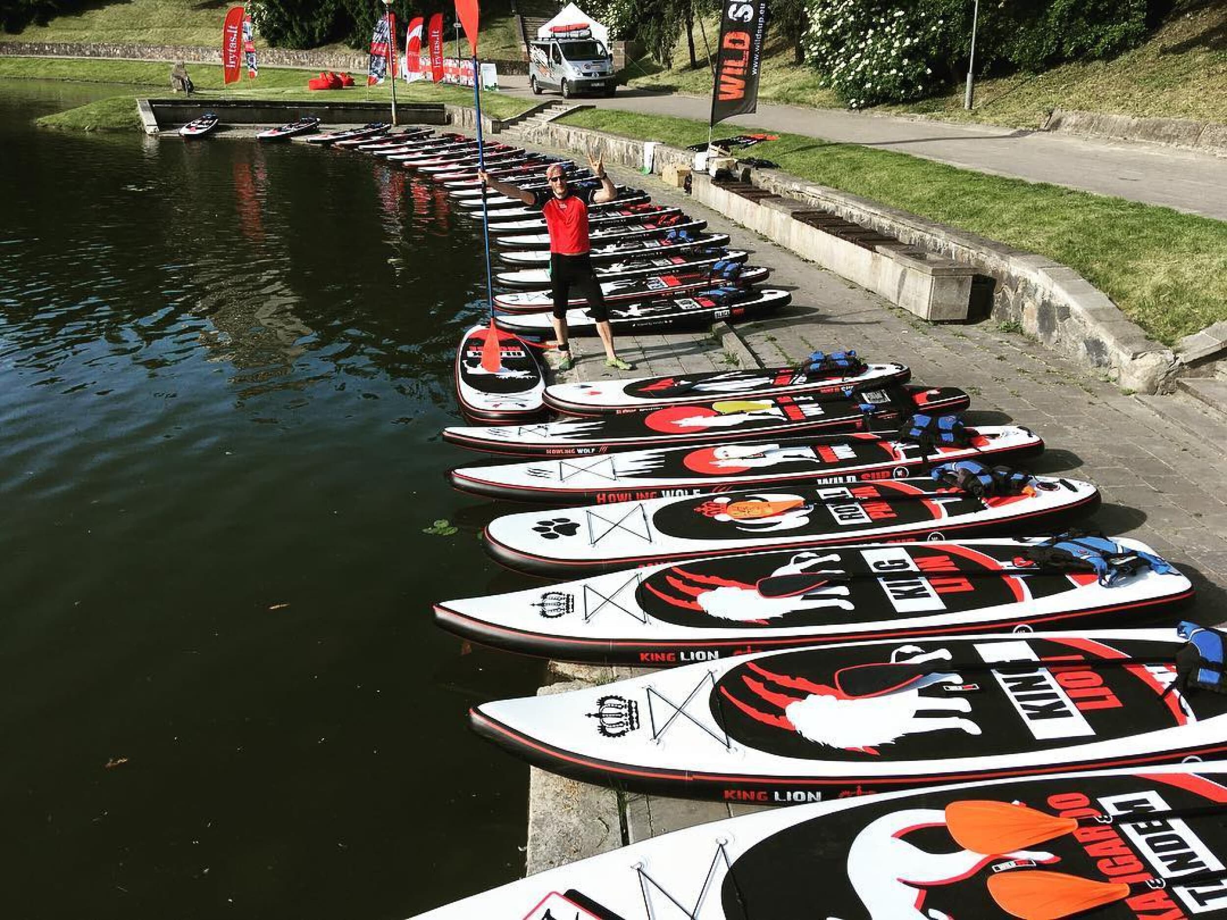 Аренда двух досок WILD SUP