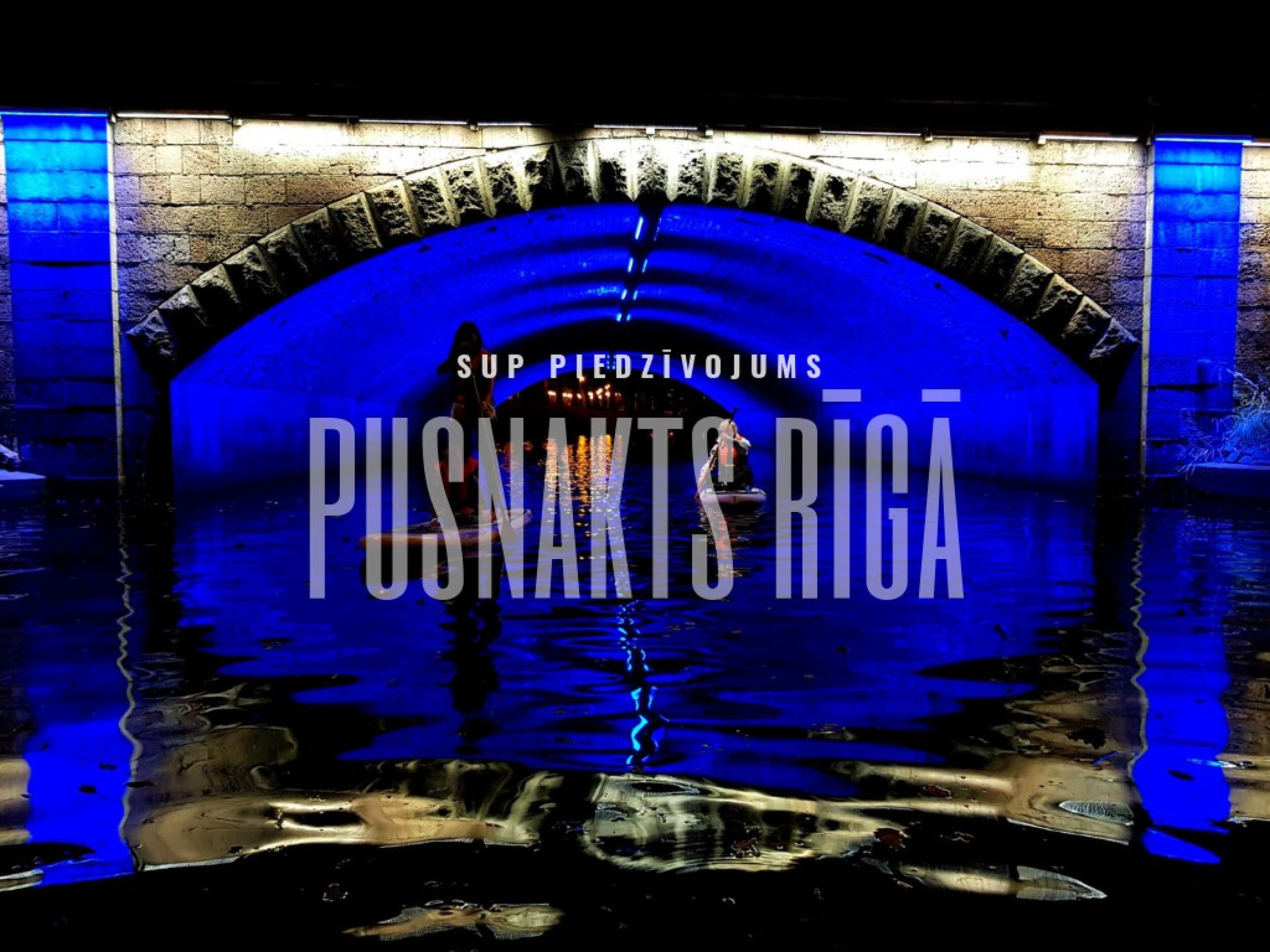 SUP pusnakts piedzīvojums (1 pers.) | Davanu Serviss