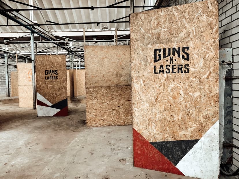 Peintbols ar gumijas bumbiņām iekštelpās - Reball (2 pers.)