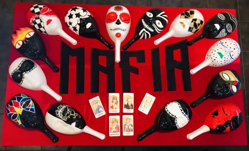 Aizraujoša spēle ’’MAFIJA’’ ar detektīvsižetu (3h)