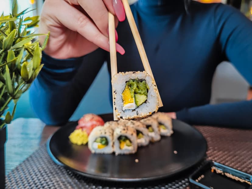 Gardi suši no ’’Mārupes pizza’’