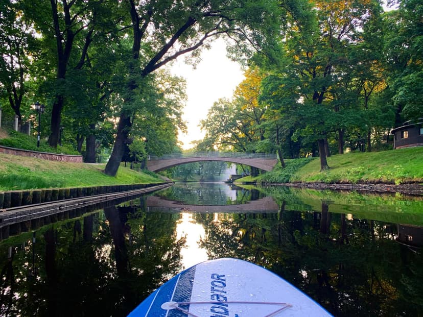 Izbrauciens ar SUP dēļiem Rīgas centrā diviem (3h)