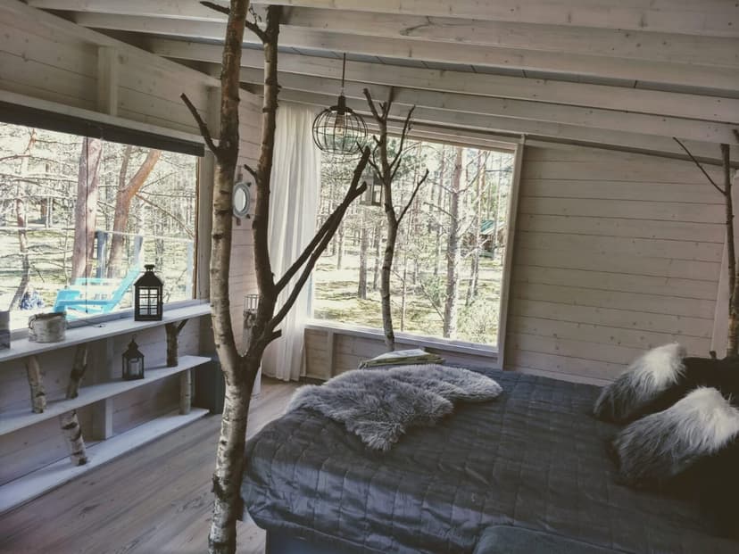 Atpūta namiņā kokā ’’Bērzu māja’’ (2-3 pers., 3 naktis)