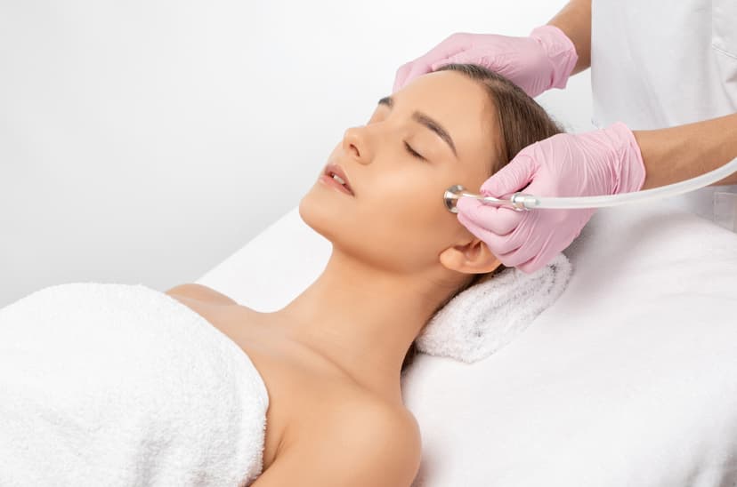 Dimantu pīlings + bezinjekciju mezoterapija sejai (3 reizes)