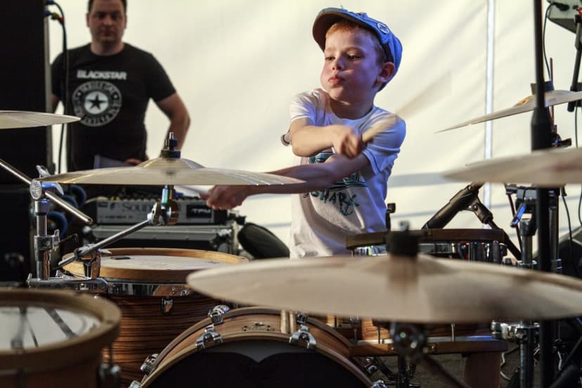 Vienreizēja grupu bungu nodarbība mazākajiem (3-6 g.v.)