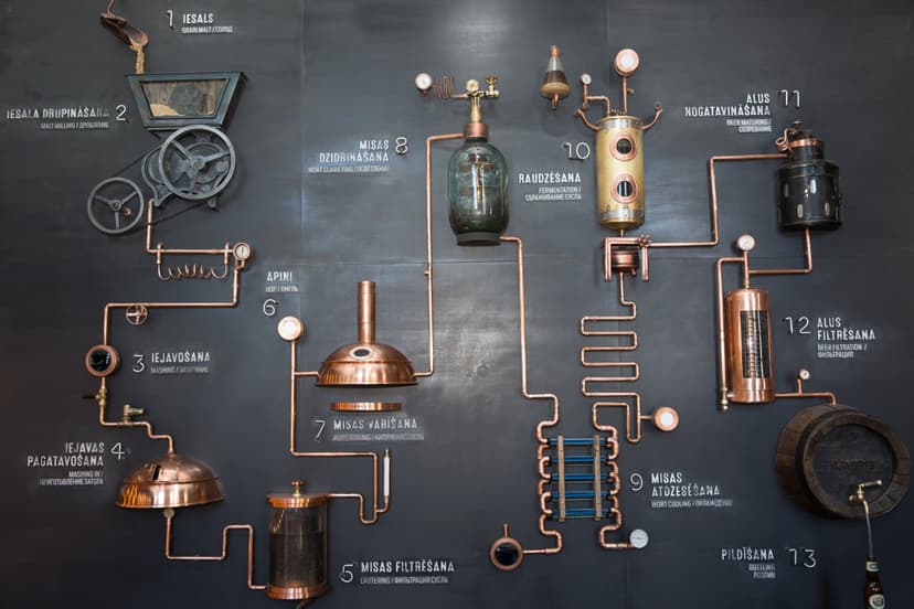 Aldara alus darbnīcas ekskursija + alus degustācija (4 pers.)