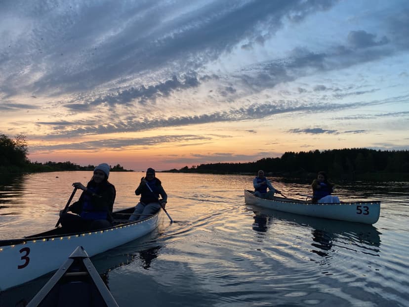 Saulriets Gaujas ietekā jūrā (2-3 pers.)
