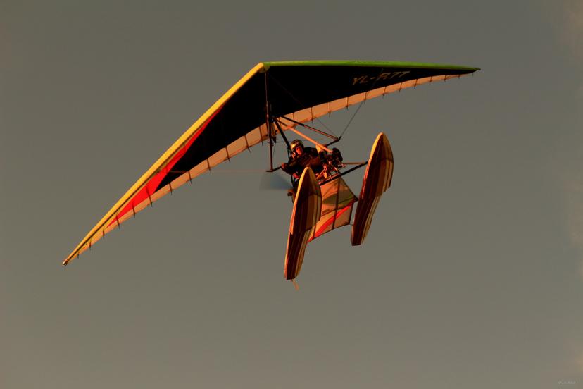 Lidojums ar deltaplānu no ūdens (15 min.) + foto/video