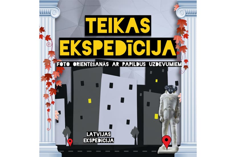 Piedzīvojumu spēle, foto orientēšanās - Teikas ekspedīcija