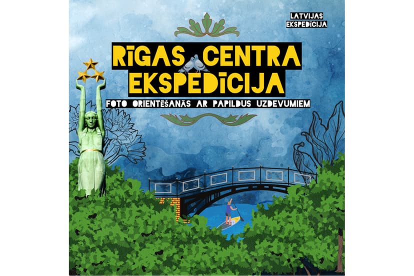 Piedzīvojumu spēle, foto orientēšanās - Rīgas centra ekspedīcija