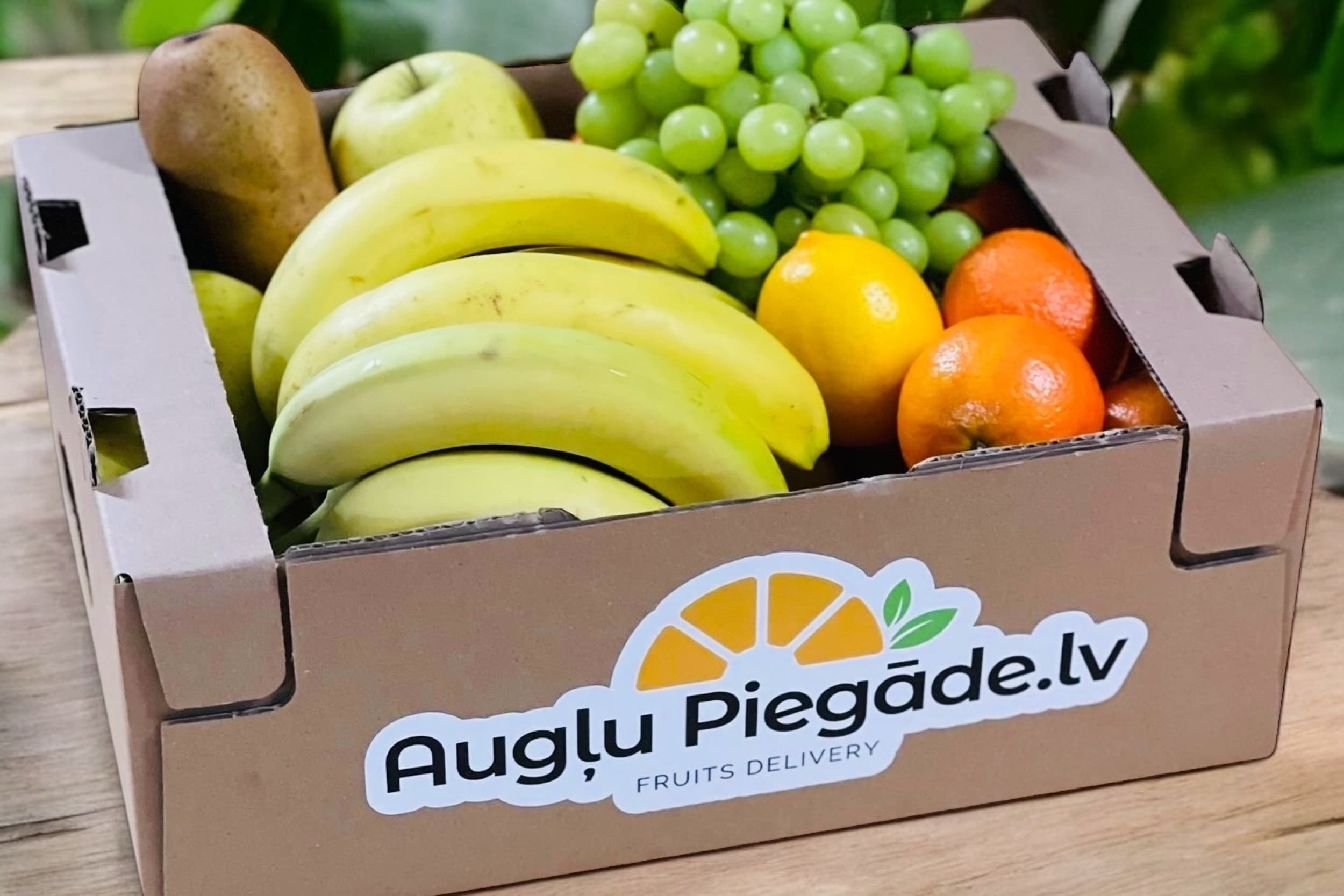 Augļu grozs ar piegādi Rīgā