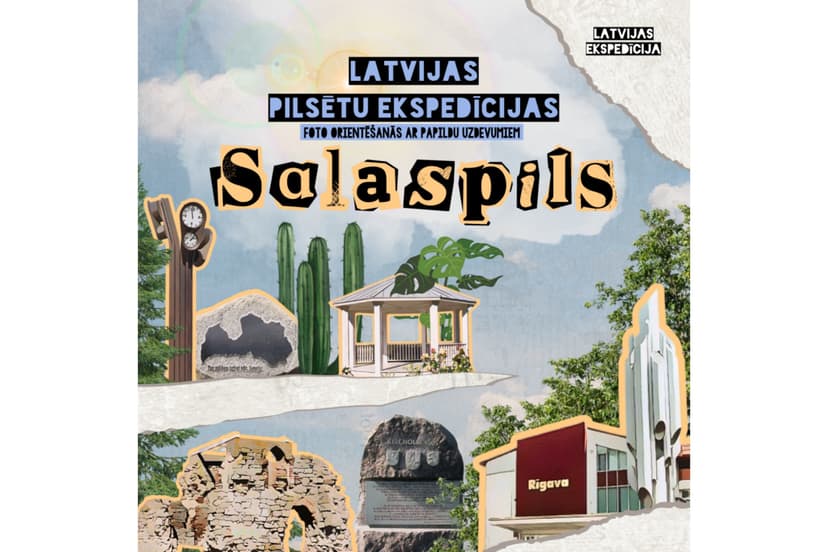 Foto orientēšanās spēle – Salaspils ekspedīcija