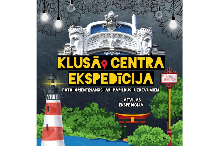 Foto orientēšanās spēle - Rīgas Klusā centra ekspedīcija