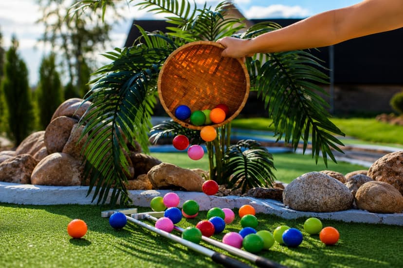 Minigolfs Āres: aizraujoša spēle bērnam/ pusaudzim – Ikšķile