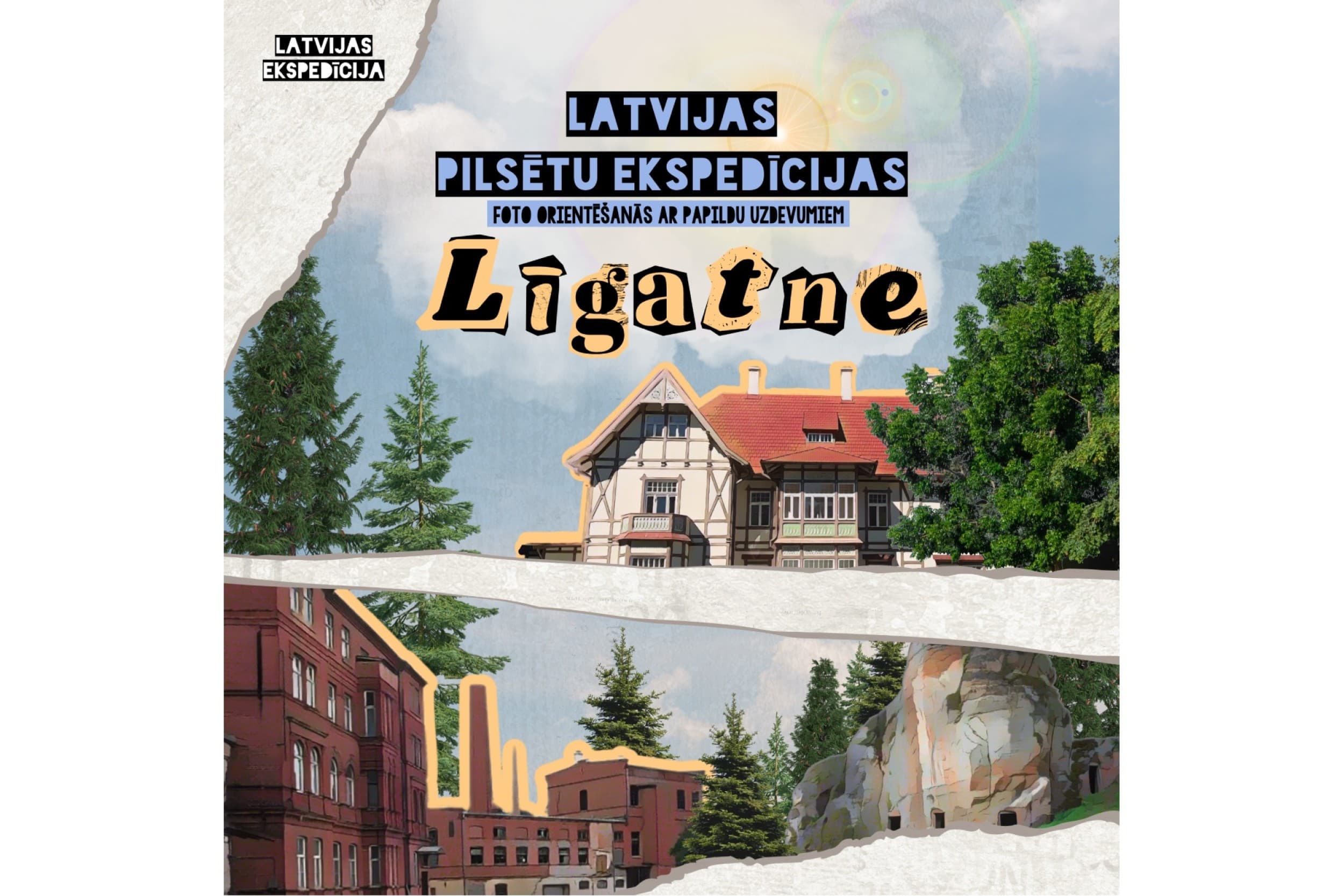 Foto orientēšanās spēle – Līgatnes ekspedīcija