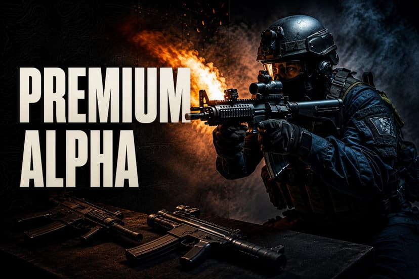 Šaušanas piedzīvojums PREMIUM ALPHA: 7 ieroči, 39 šāvieni